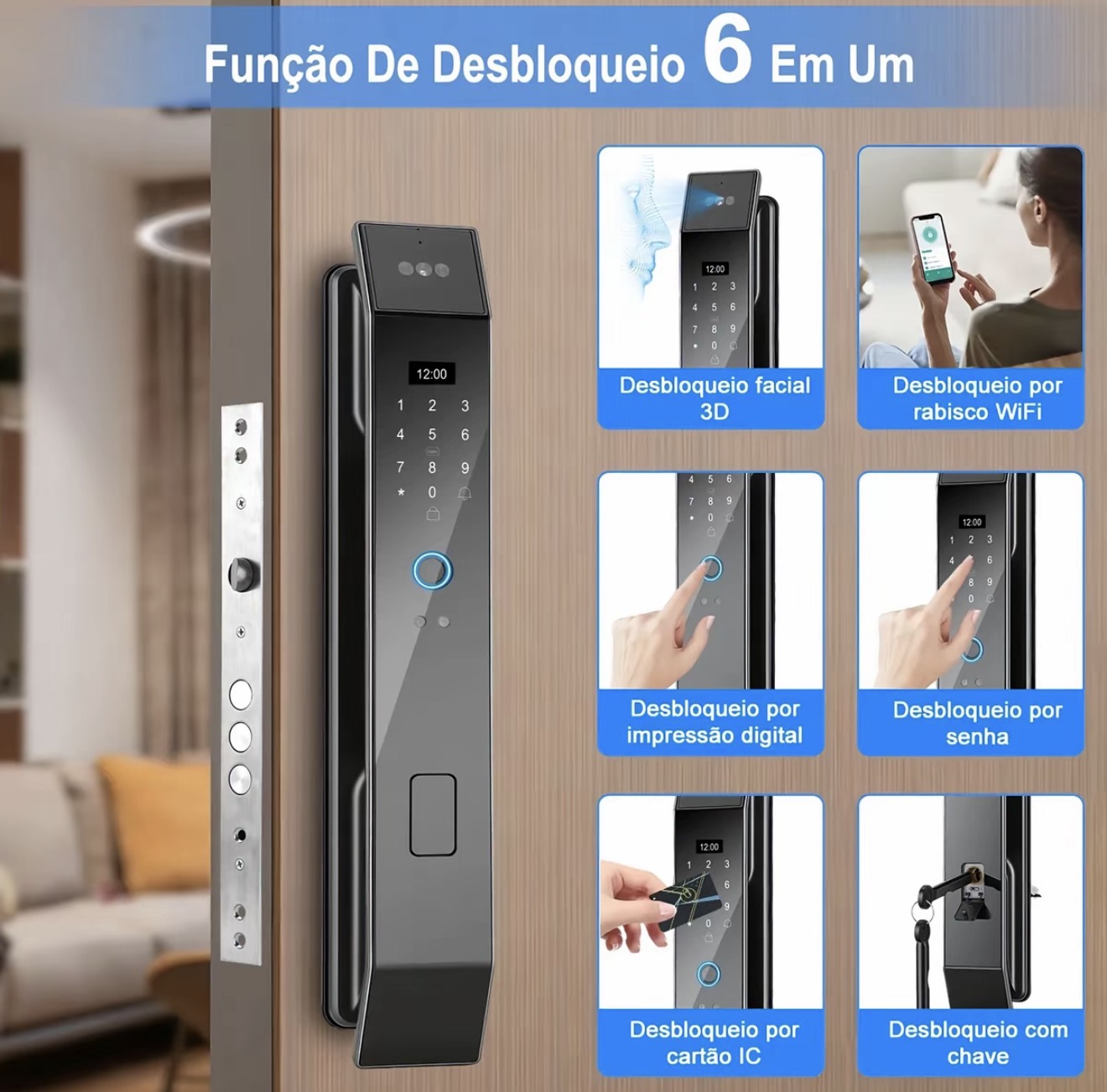 Fechadura Eletrônica Inteligente 3